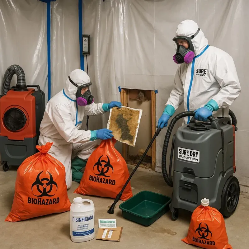 Contaminated Water Handling Protocols process in Manning, SC